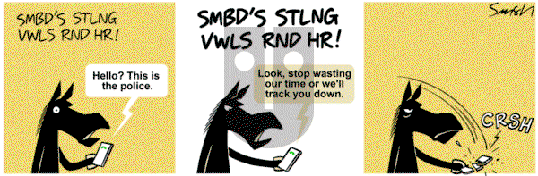 Dark Side of the Horse on Tuesday August 20, 2013 Comic Strip