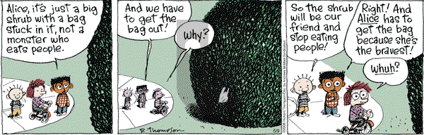 Cul de Sac on Wednesday May 9, 2018 Comic Strip