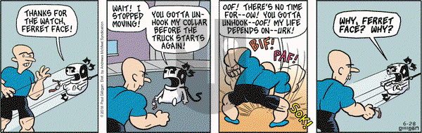 Pooch Cafe on Thursday June 28, 2018 Comic Strip