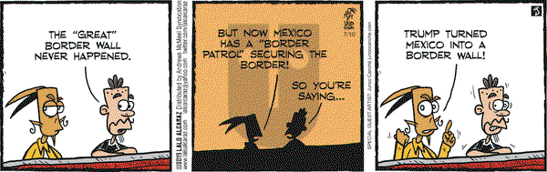 La Cucaracha on Wednesday July 10, 2019 Comic Strip
