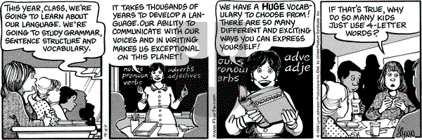 For Better or For Worse on Monday September 27, 1999 Comic Strip