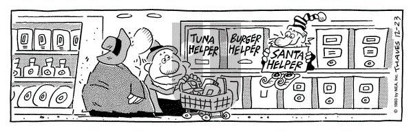 Frank and Ernest on Thursday December 23, 1993 Comic Strip