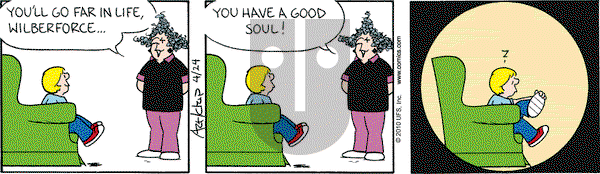 The Born Loser on Saturday April 24, 2010 Comic Strip