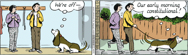 Fred Basset on Friday October 28, 2016 Comic Strip