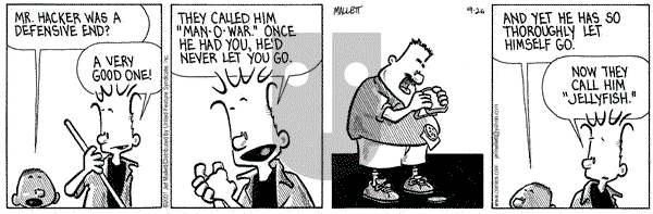 Frazz on Wednesday September 26, 2001 Comic Strip