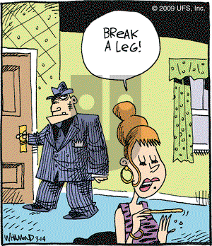 Reality Check on Saturday March 14, 2009 Comic Strip