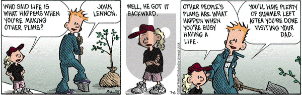 Frazz on Saturday July 6, 2013 Comic Strip