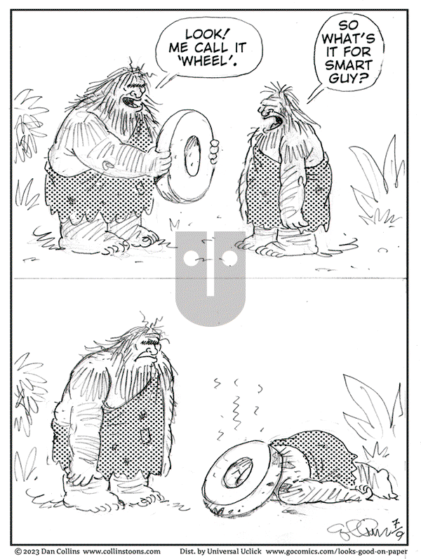 Looks Good on Paper on Wednesday July 9, 2025 Comic Strip