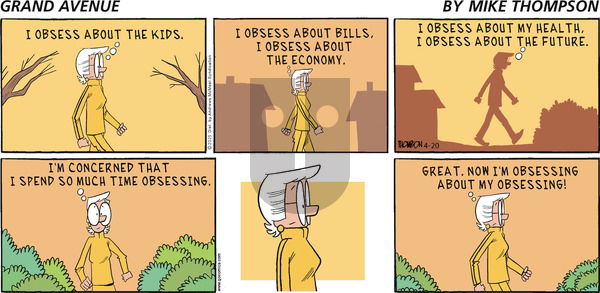 Grand Avenue on Sunday April 20, 2025 Comic Strip