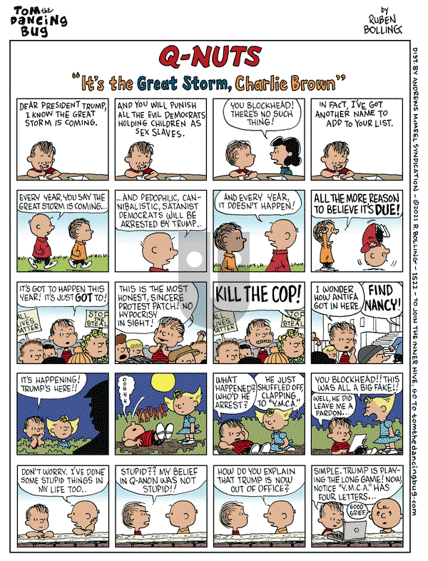 Tom the Dancing Bug on Friday January 29, 2021 Comic Strip