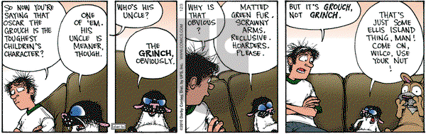 Get Fuzzy on Friday December 3, 2010 Comic Strip