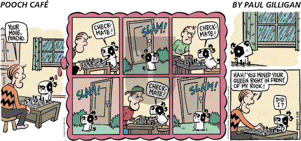 Pooch Cafe on Sunday May 22, 2005 Comic Strip