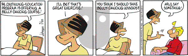 Arlo and Janis on Wednesday July 20, 2011 Comic Strip