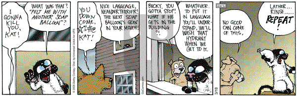 Get Fuzzy on Tuesday March 18, 2014 Comic Strip