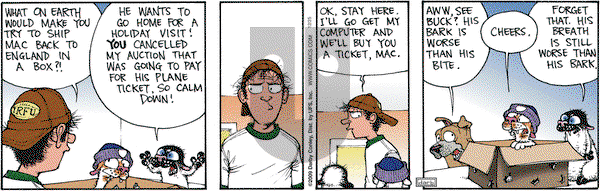 Get Fuzzy on Friday December 25, 2009 Comic Strip