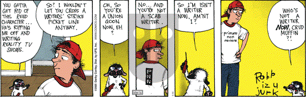 Get Fuzzy on Monday January 14, 2008 Comic Strip