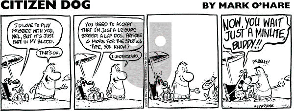 Citizen Dog on Friday September 5, 2025 Comic Strip