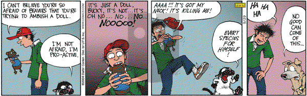 Get Fuzzy on Wednesday September 29, 2004 Comic Strip