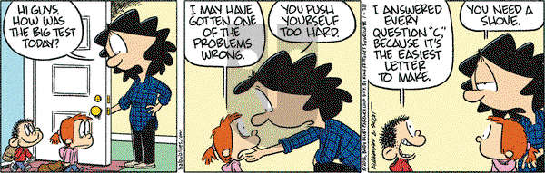 Baby Blues on Thursday January 28, 2016 Comic Strip