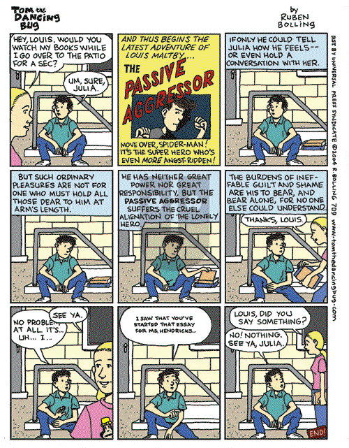 Tom the Dancing Bug on Saturday July 24, 2004 Comic Strip