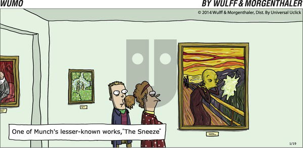 WuMo - Sunday January 19, 2014 Comic Strip