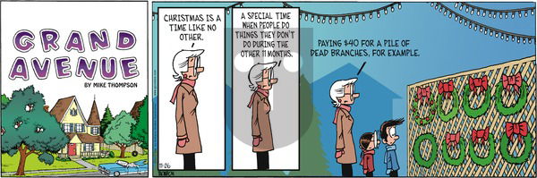 Grand Avenue on Sunday November 26, 2017 Comic Strip