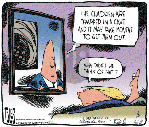 Tom Toles on Friday July 6, 2018 Comic Strip