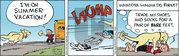 Red and Rover on Wednesday June 18, 2014 Comic Strip