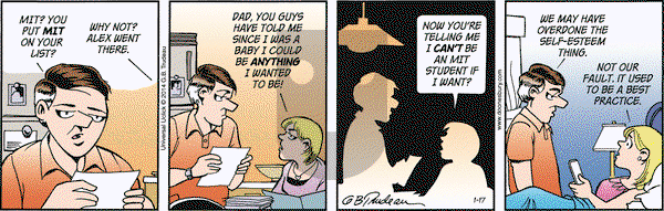 Doonesbury on Friday January 17, 2014 Comic Strip