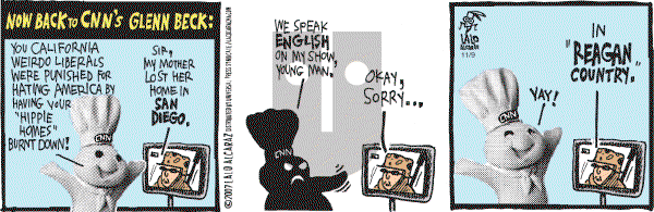 La Cucaracha on Friday November 9, 2007 Comic Strip