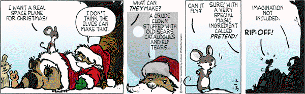 Over the Hedge on Wednesday December 13, 2017 Comic Strip