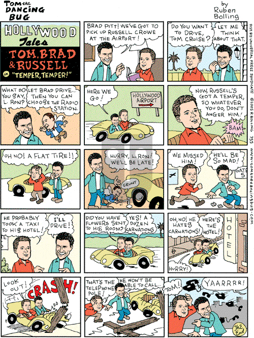 Tom the Dancing Bug on Saturday June 18, 2005 Comic Strip
