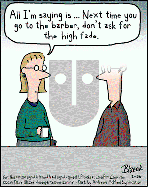 Loose Parts - Friday January 26, 2024 Comic Strip