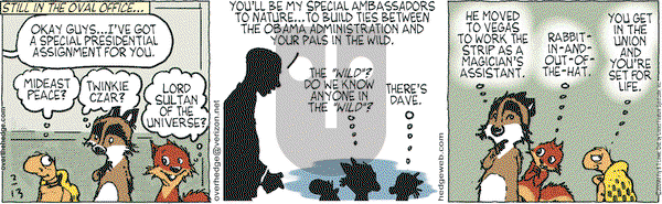 Over the Hedge on Friday February 13, 2009 Comic Strip