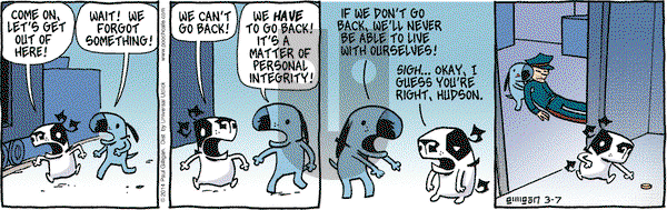 Pooch Cafe on Friday March 7, 2014 Comic Strip
