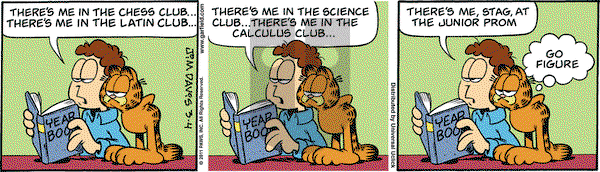Garfield on Friday March 4, 2011 Comic Strip