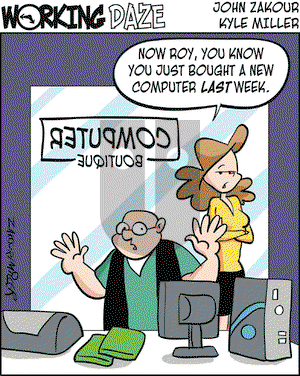 Working Daze - Thursday April 27, 2006 Comic Strip