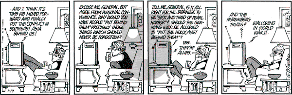Doonesbury on Saturday January 17, 1981 Comic Strip