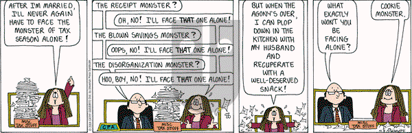 Cathy Classics on Thursday April 8, 2004 Comic Strip