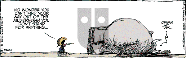 Prickly City on Thursday November 20, 2008 Comic Strip