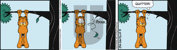 Garfield on Wednesday October 9, 2013 Comic Strip