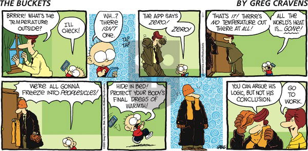 The Buckets on Sunday January 19, 2020 Comic Strip