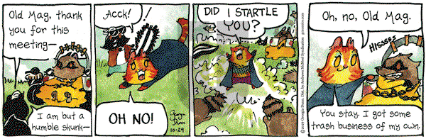 Breaking Cat News on Tuesday October 29, 2019 Comic Strip
