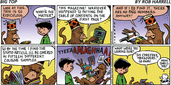 Big Top on Wednesday August 13, 2003 Comic Strip