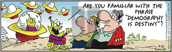 Frank and Ernest on Wednesday September 21, 2011 Comic Strip