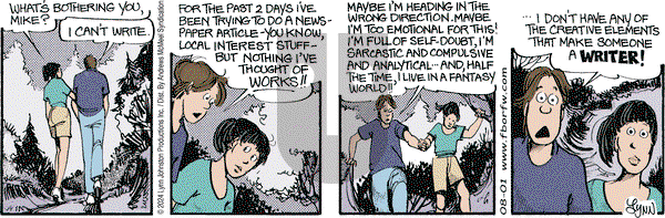 For Better or For Worse - Thursday August 1, 2024 Comic Strip