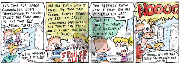 Tex on Thursday November 23, 2023 Comic Strip