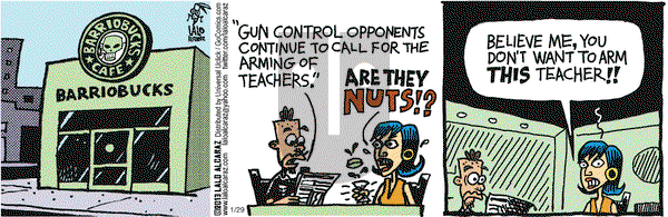 La Cucaracha on Tuesday January 29, 2013 Comic Strip