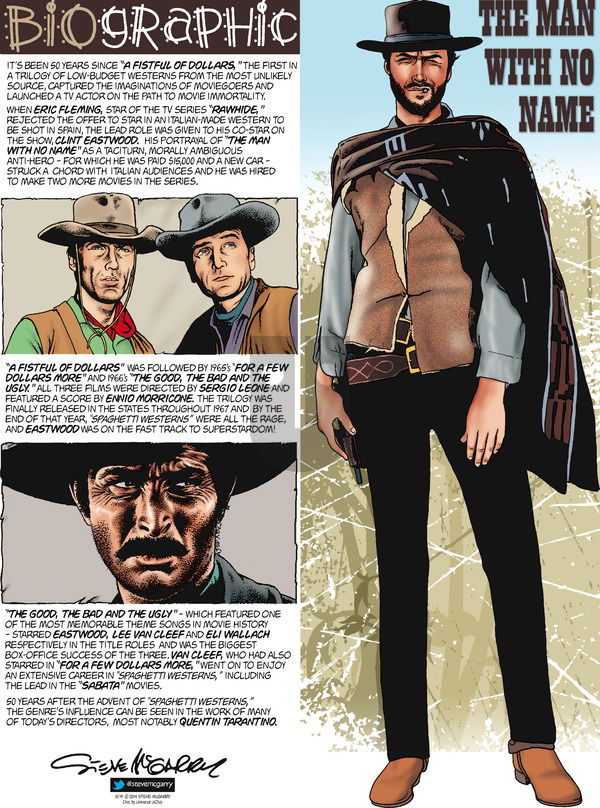 Biographic on Sunday October 19, 2014 Comic Strip