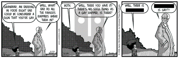 The Boondocks on Thursday December 20, 2012 Comic Strip